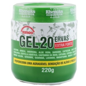 GEL MAS 20 ERVAS EXTRA FORTE 200G RHENUKS